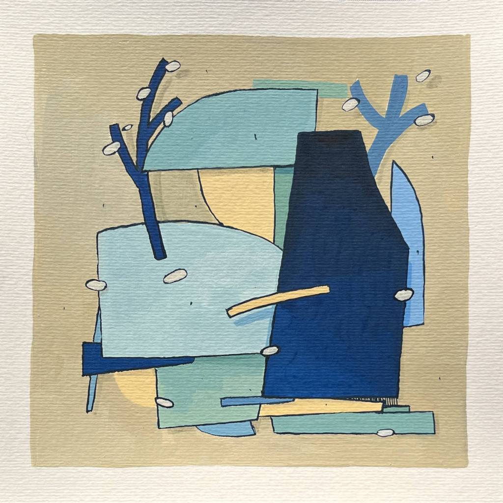 Acrylique sur papier